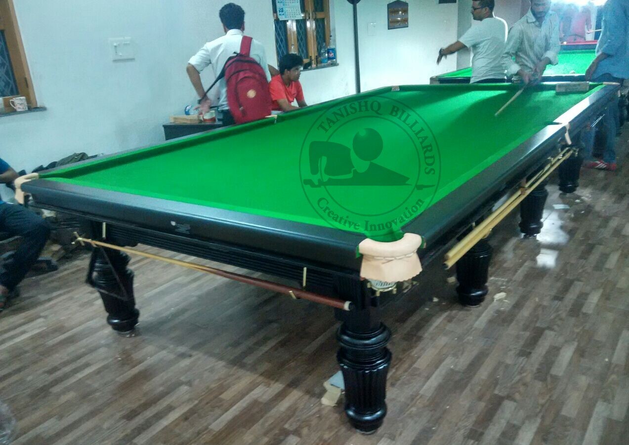Tournament Snooker Table Steel Block Cushion Cue Forearm: Ash Wood