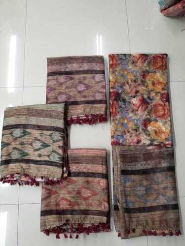 Art Silk Work Saree - Color: Multicolor