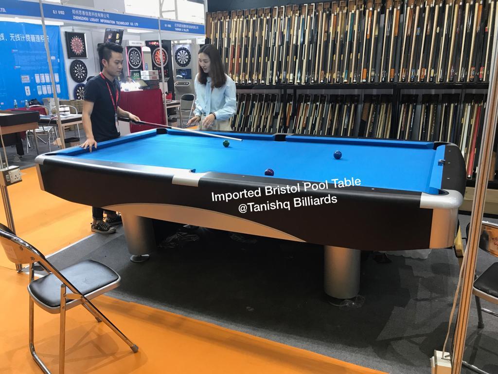 Blue Top Pool Table Cue Forearm: Ash Wood