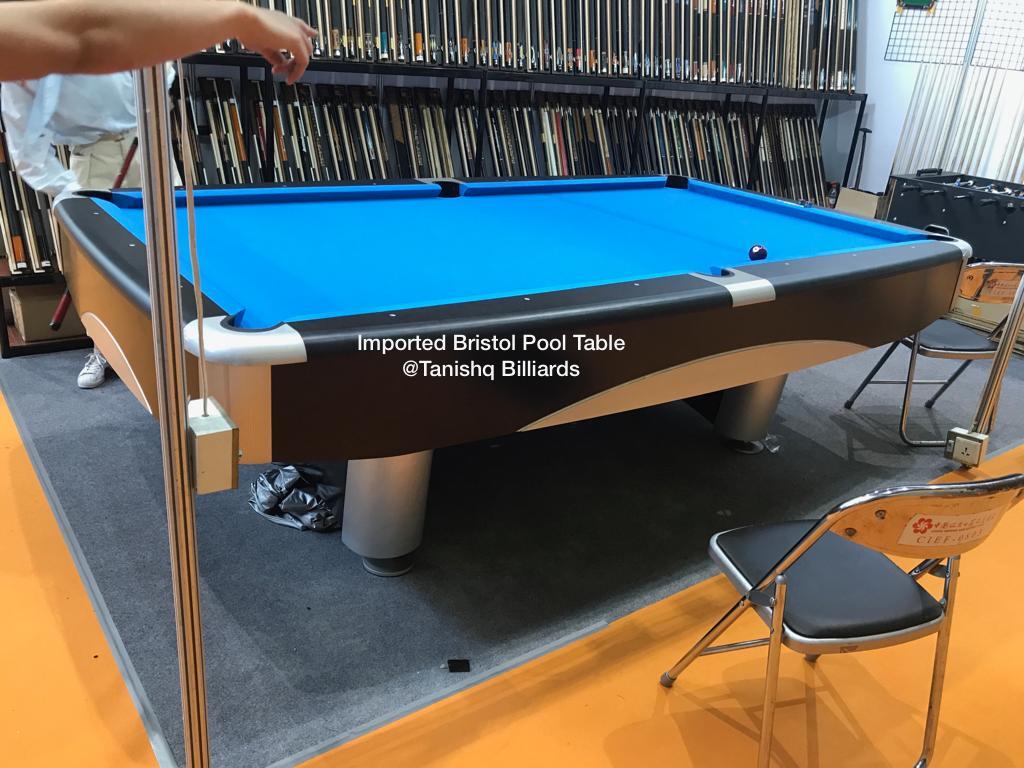 Blue Top Pool Table Cue Forearm: Ash Wood