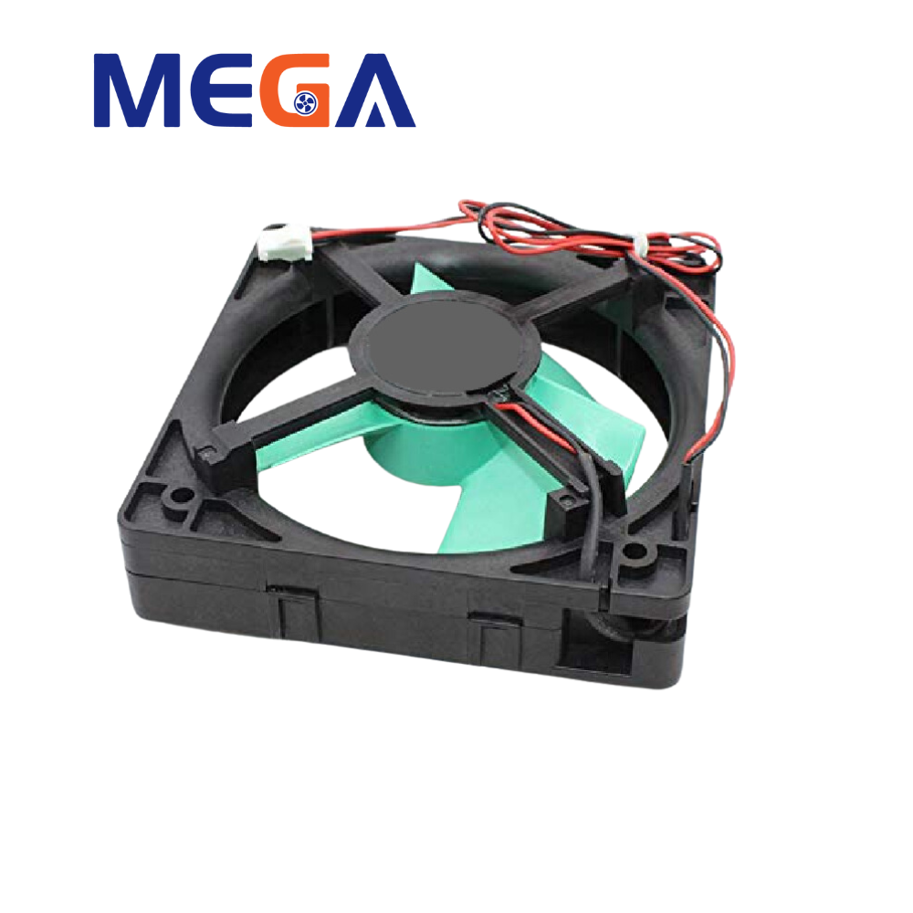 Mega Factory Direct Customizable 113x113x38mm Dc Axial Flow Fan For Refrigerator Condenser