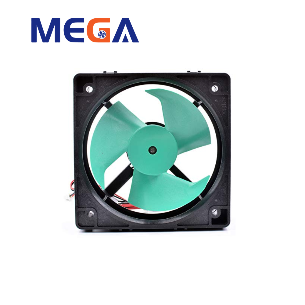 Mega Low Noise High Airflow 113x113x38mm Dc Fan For Server