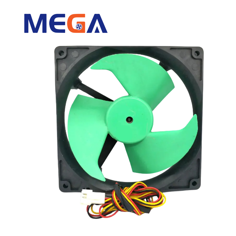 Mega Low Noise High Airflow 113x113x38mm Dc Fan For Server