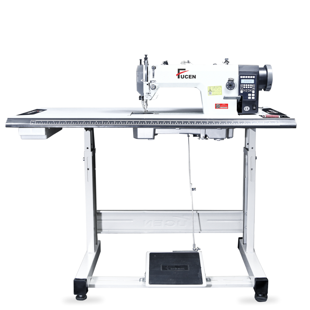 Heavy Duty Lockstitch Sewing Machine - 750w Power, 2-12mm Stitch Length | Auto Thread Trimmer, Needle Positioning, Usb Port, Voice Guard, Patented Stitch Adjustment