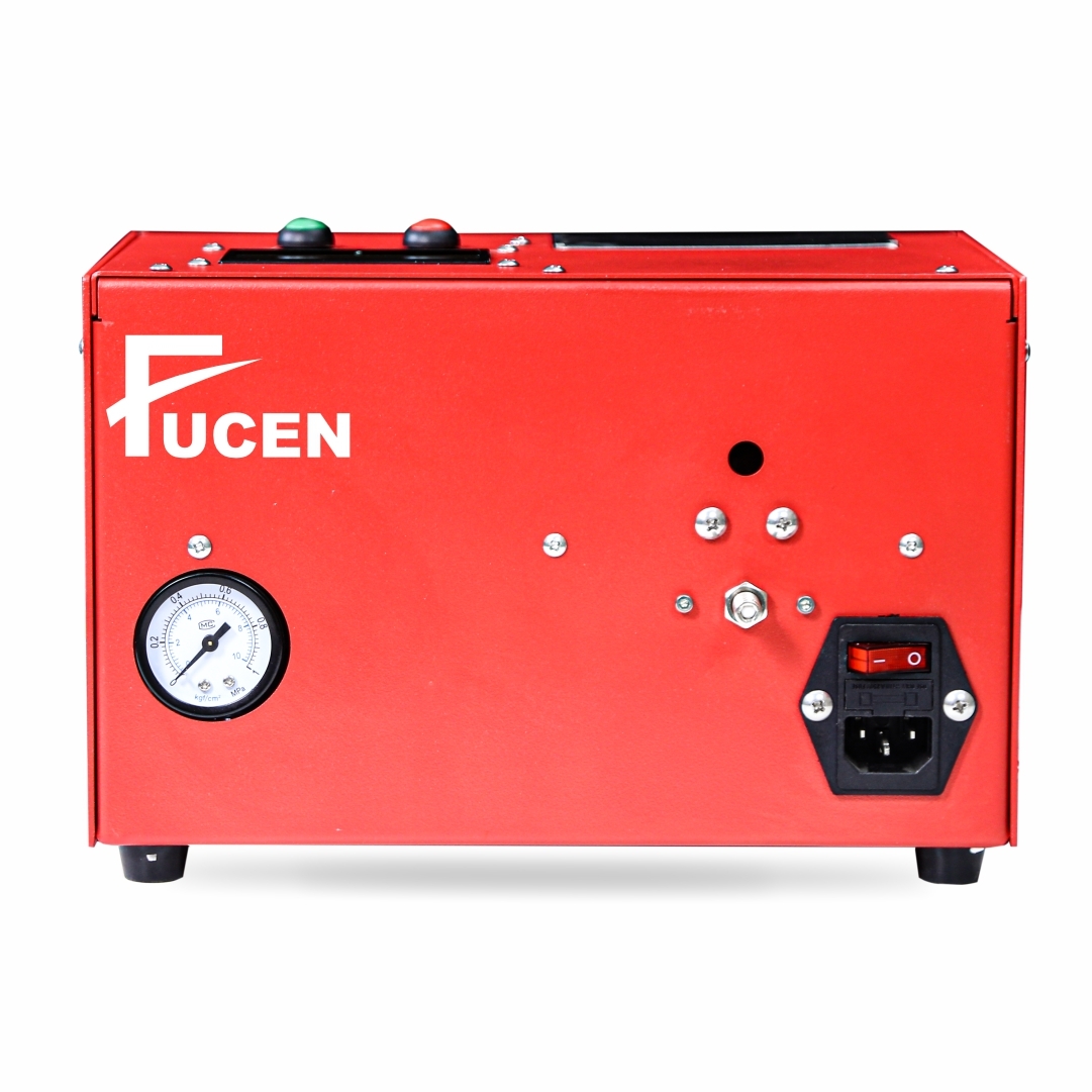 Red Fb-10 Automatic Button Wrapping And Knotting Machine