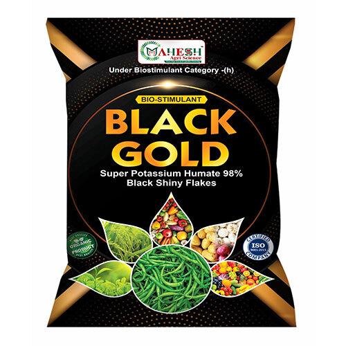Potassium Humate 98% Black Shiny Flakes - Application: Organic Fertilizer