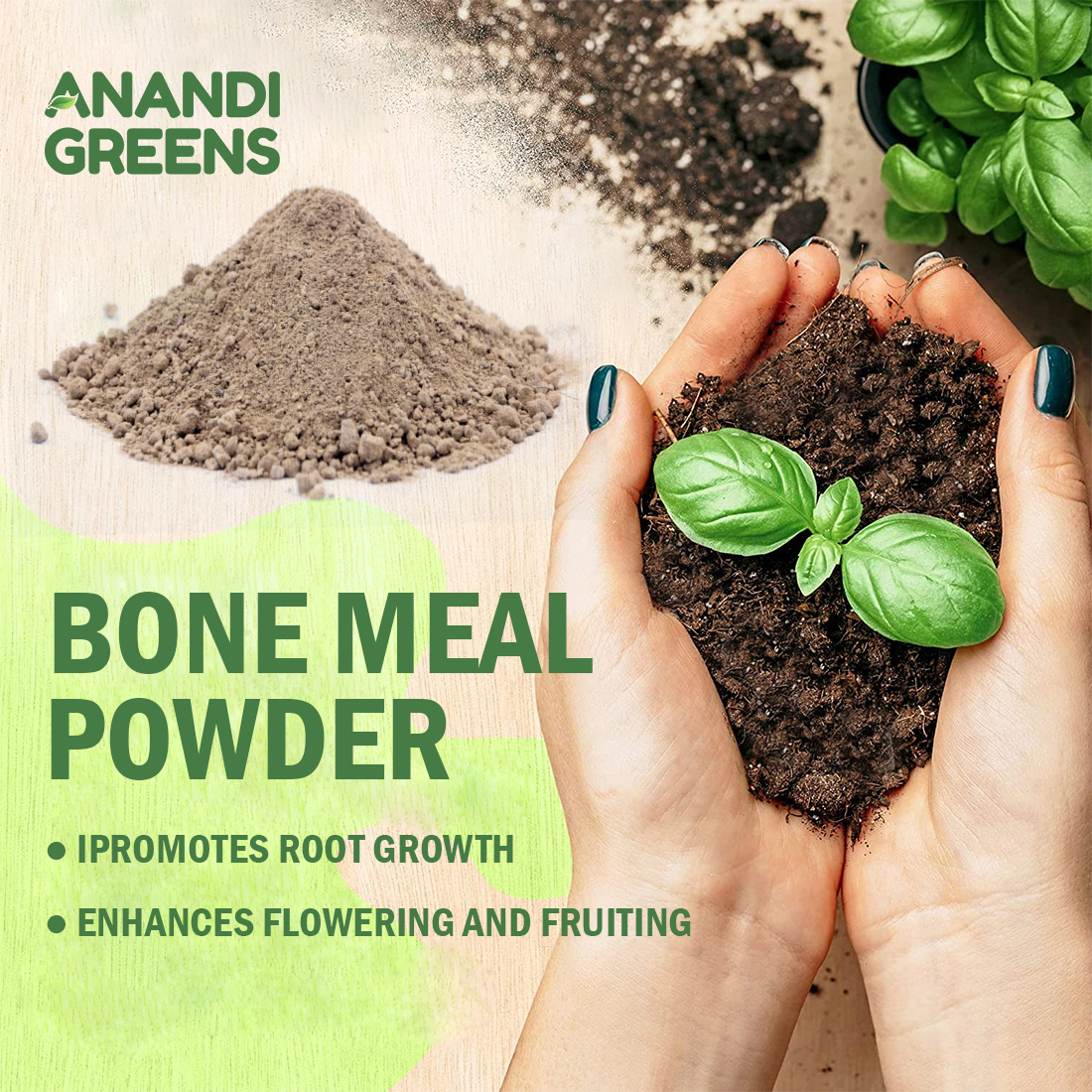 Meat Bone Meal Powder - Brown Matte Finish | Agricultural Use, Nutrient-rich Organic Fertilizer