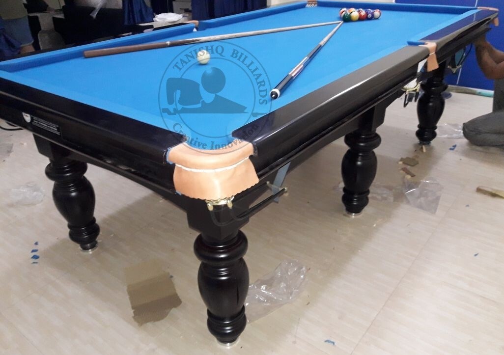 Pool Board Table - Italian Slates - Cue Forearm: Ash Wood