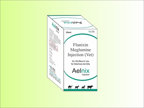 Aelnix Injection - Flunixin Meglumine 30ml/100ml , Analgesic Anti-Inflammatory for Cattle Pyrexia and Mastitis Relief