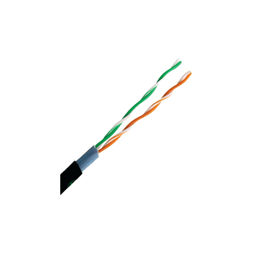 Cat 5 2 Pair Cable Conductor Material: 24 Awg Multi-Cores (Solid) Bare Copper