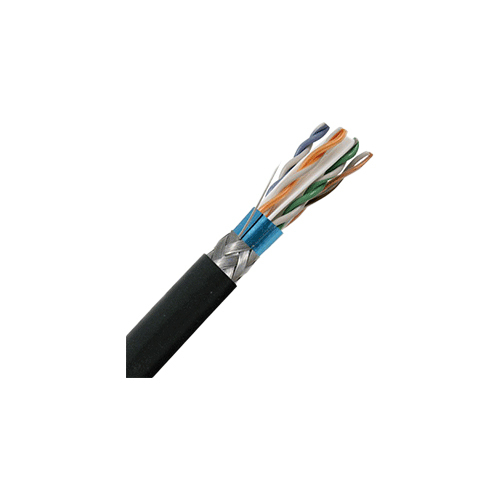 Black Lancab Cat 6 Sftp 23 Awg Cable