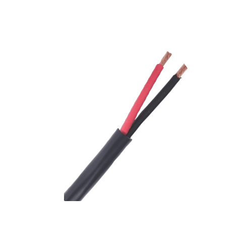 Black 2 Core Unshielded Cable