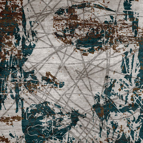 New Zealand Wool Fabric Carpet Design: Modern