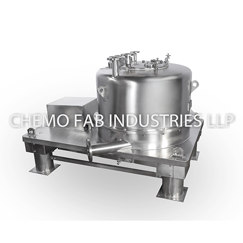 मैनुअल टॉप डिसचार्ज प्रकार की सेंट्रीफ्यूज मशीन