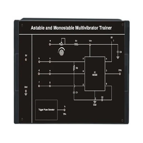 Black Mx-107 Astable And Monostable Multivibrator Trainer