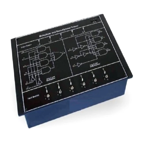 Black Mx-156 Multiplexer And Demultiplexer Trainer