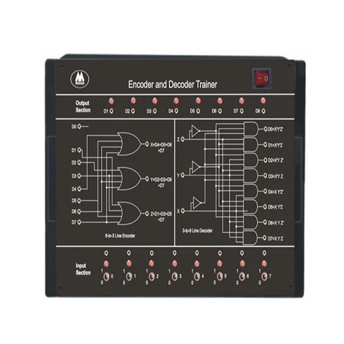 Black Mx-157 Encoder And Decoder Trainer