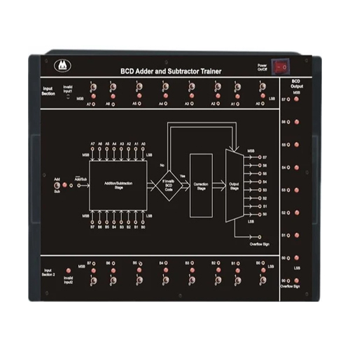 Black Mx-162 Bcd Adder And Subtractor Trainer
