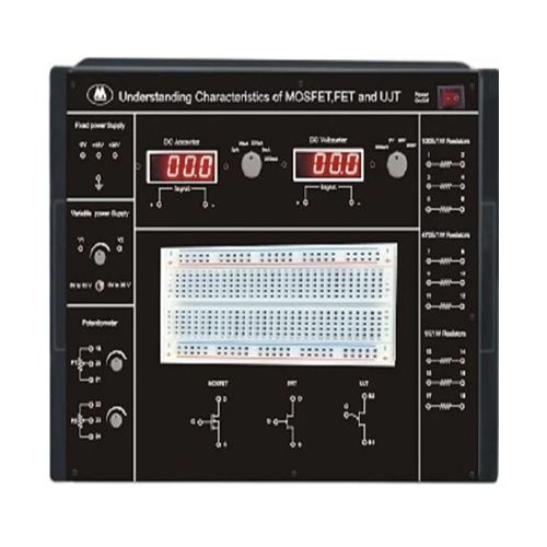 Black Mx-112 Characteristics Of Mosfet Fet And Ujt Trainer