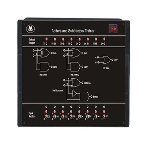 Black Mx-154 Adder And Subtractor Trainer Kit