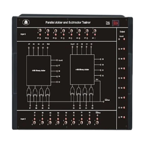 Black Mx-154A Parallel Adder And Subtractor Trainer Kit