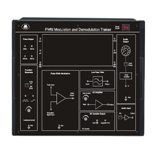Black Mx-176 Pwm Modulation And Demodulation Trainer