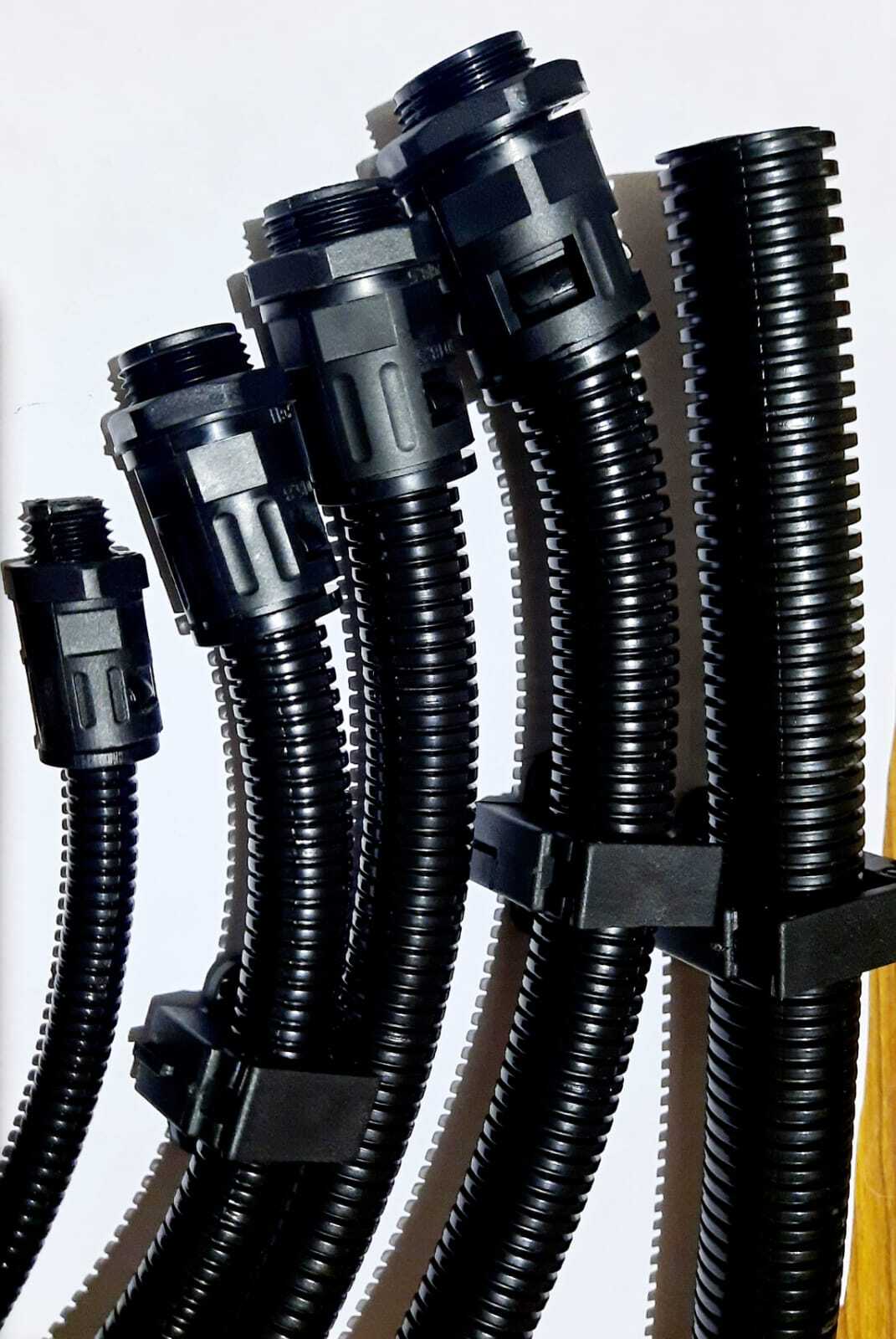 Flexible Conduit Pipe Pg - 21 - Color: Black