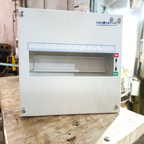 Mcb Box - Pvc Material, 0.7 Mm To 1.6 Mm Thickness | Powder Coated Finish, 500g Weight, Enhanced Protection Level