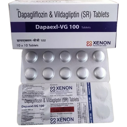 डैपाग्लिफ्लोज़िन और विडाग्लिप्टिन (SR) टैबलेट्स