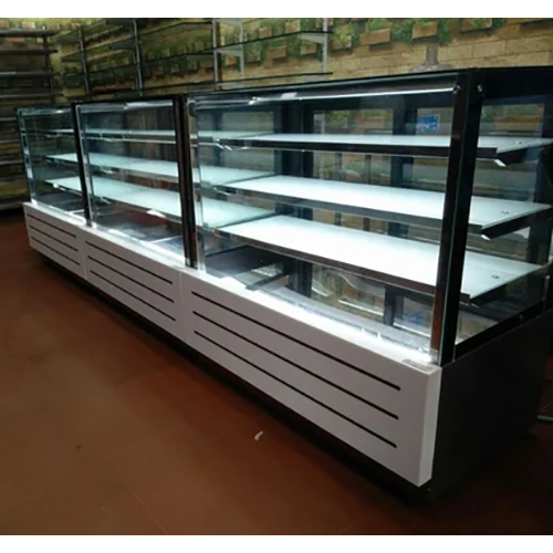 Normal Display Counter - Rectangular, Polished Silver Metal Finish ...