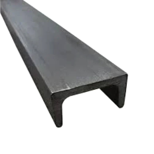 U Shaped Ms Channel - 10 To 12 M Length Mild Steel Material With Powder Coating Finish For Industrial Use