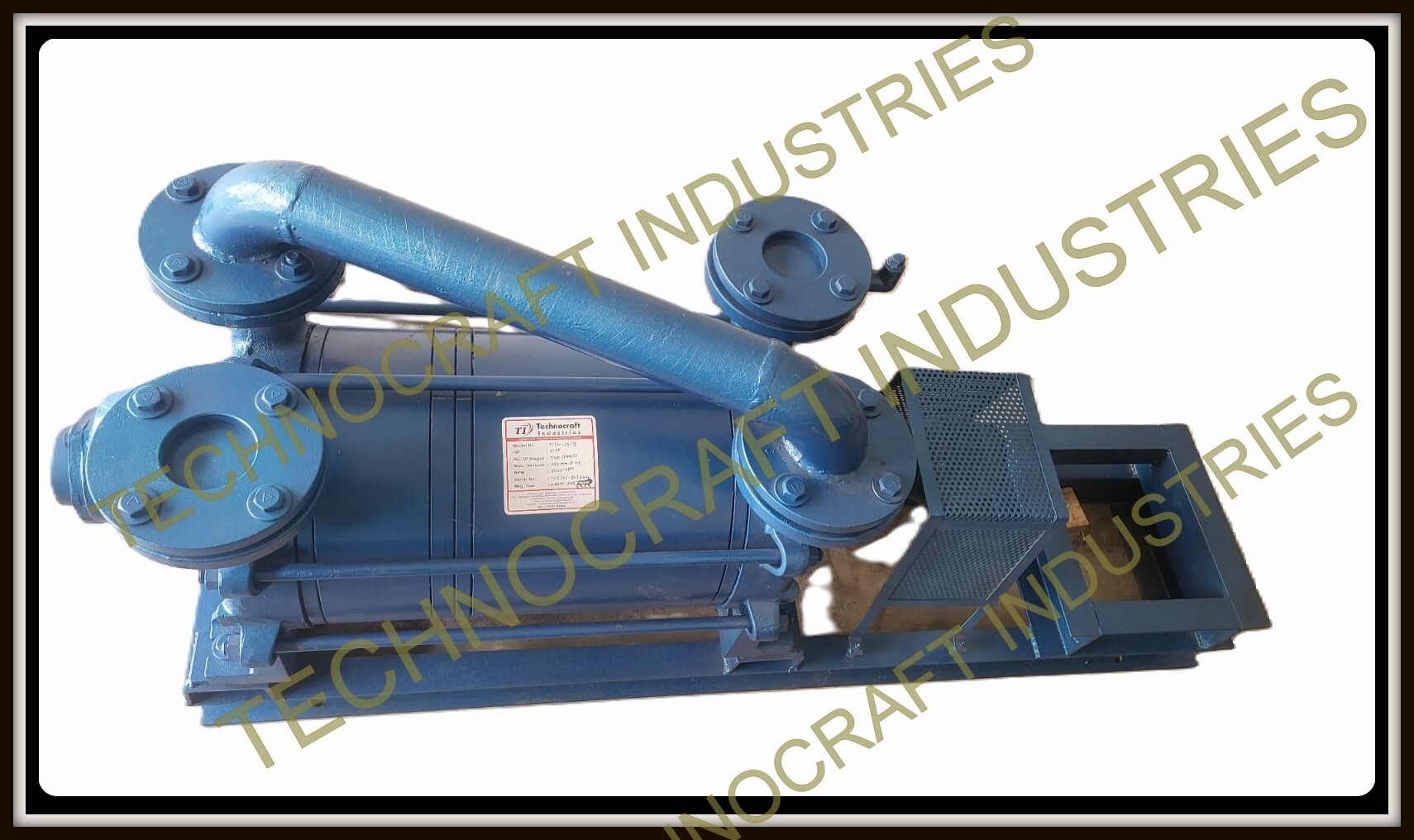 Industrial Vacuum Pumps - Cast Iron, Ss-304, Ss-316, Bronze & Gun Metal | Flow Rate: 85-1080 Mâ³/hr, Max Suction: 720 Mm Of Hg, Mechanical Seal & Gland Packing