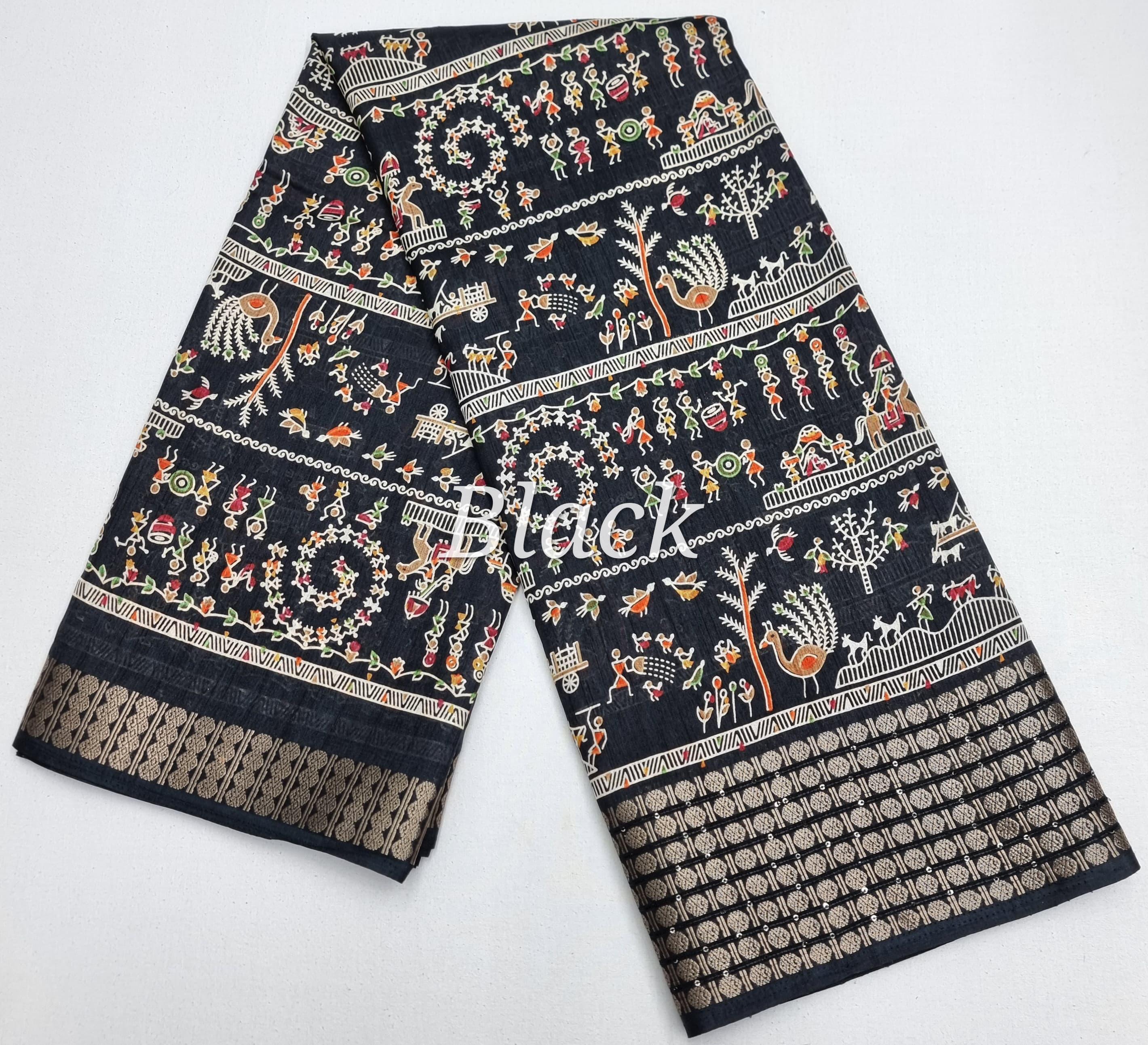 Dola Silk Sarees - Silk, 6.30 Meter, Multicolor | Plain Design, Skin Friendly, Washable, Printed Pattern, Party Wear, Summer Suitable