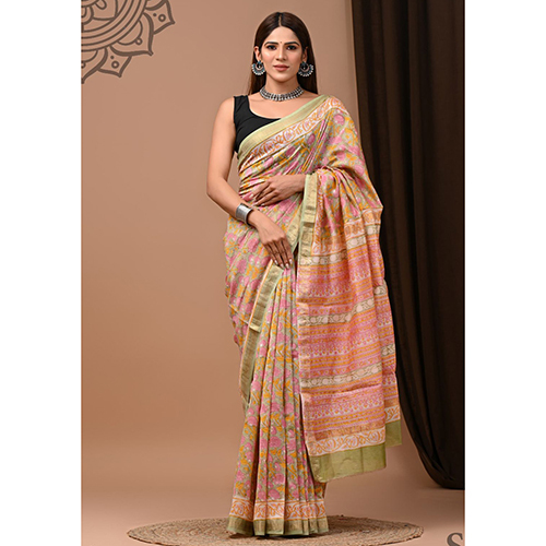 पारंपरिक महेश्वरी साड़ी