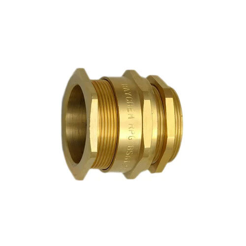 Brass Cable Gland - 12mm Diameter | Stranded Round Conductor, Customizable Jacket Color, Durable Industrial Insulation, Warranty Included