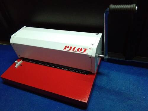 5 Mm Punch Manual Spiral Binding Machine - Dimension (L*W*H): 22*13*13 Inch (In)