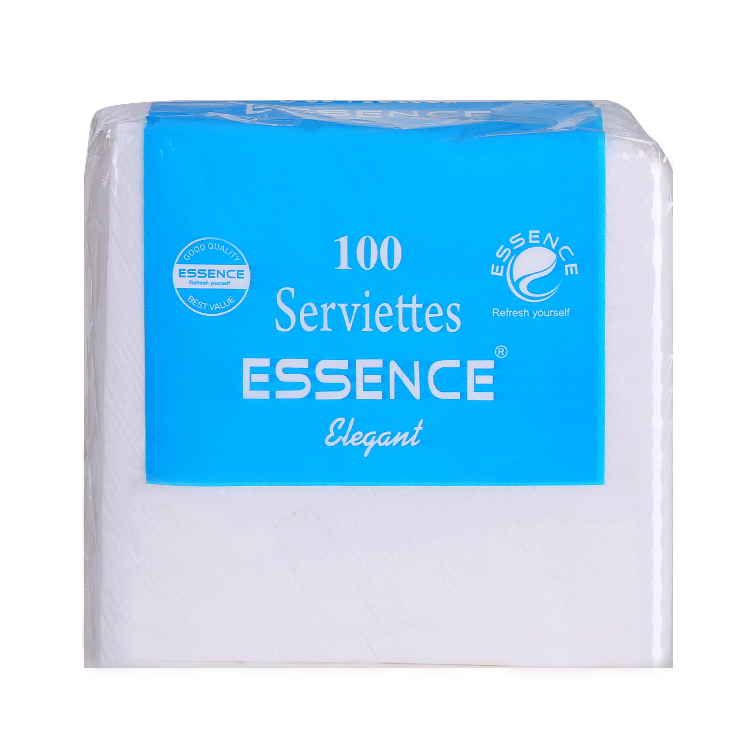 Elegant Napkin - Paper, 30x30 Cm, White | Disposable, Hygienic, Absorbent, Multipurpose For Parties, Home, And Office Needs, Eco-friendly