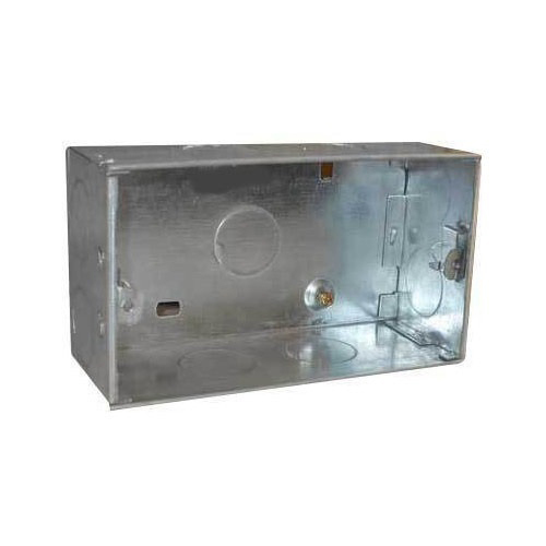 4 Modular Metal Concealed Box - Stainless Steel, IP67 Protection Level | Galvanized Plated, Smooth Paint Finish, Warranty Included