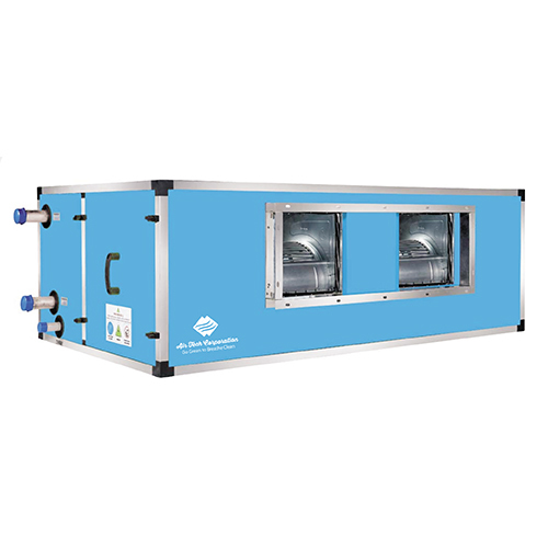 Belt Driven Double Blower Double Skin Ceiling Suspended Air Handling Unit - Lubrication Type: Lubricated