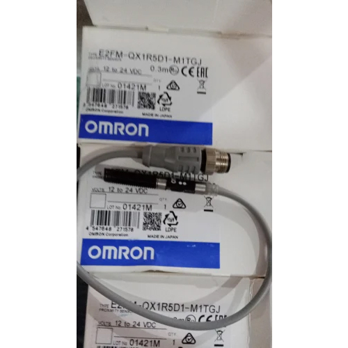 Omron Proximity Sensor, E2Fm-Qx1R5D1-M1Gj,E2Fq-X10F1,E2Fm-Qx1R5C1,E2Fm-X10B1 2M - Input: Normal