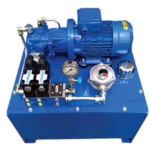 Industrial Hydraulic Power Pack - Steel Construction, 220-240 Volt | Blue Paint Coated Finish, Reliable Warranty