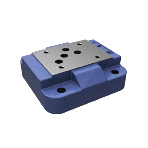 Hydraulic Manifold Block - Mild Steel Body, Industrial Usage | Hydraulic Force, Warranty Offered