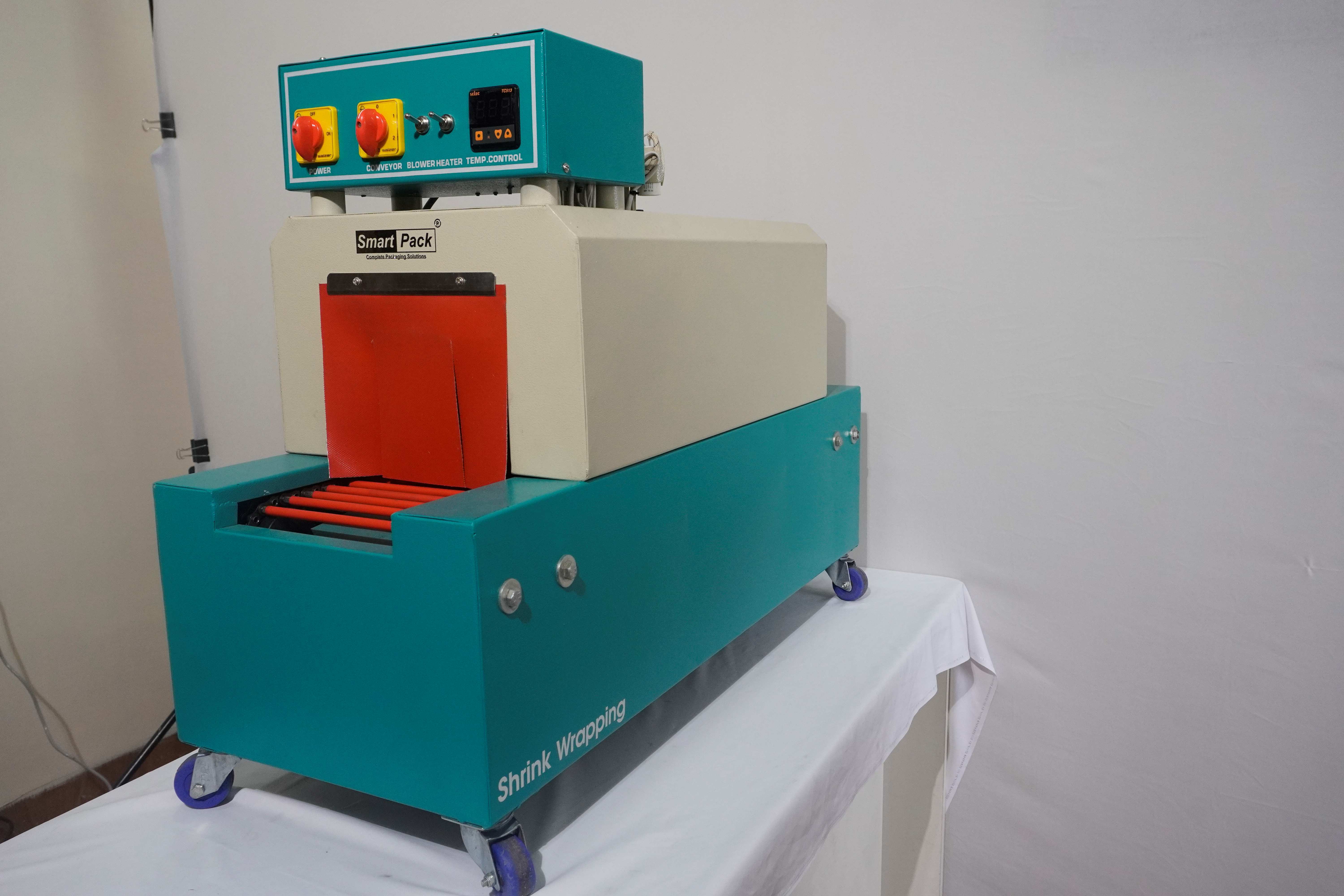 Shrink Tunnel Machine - Ms & Ms Material, 440v 3 Phase Electric Drive | Computerized, Semi-automatic & Automatic Operation, 1 Year Warranty