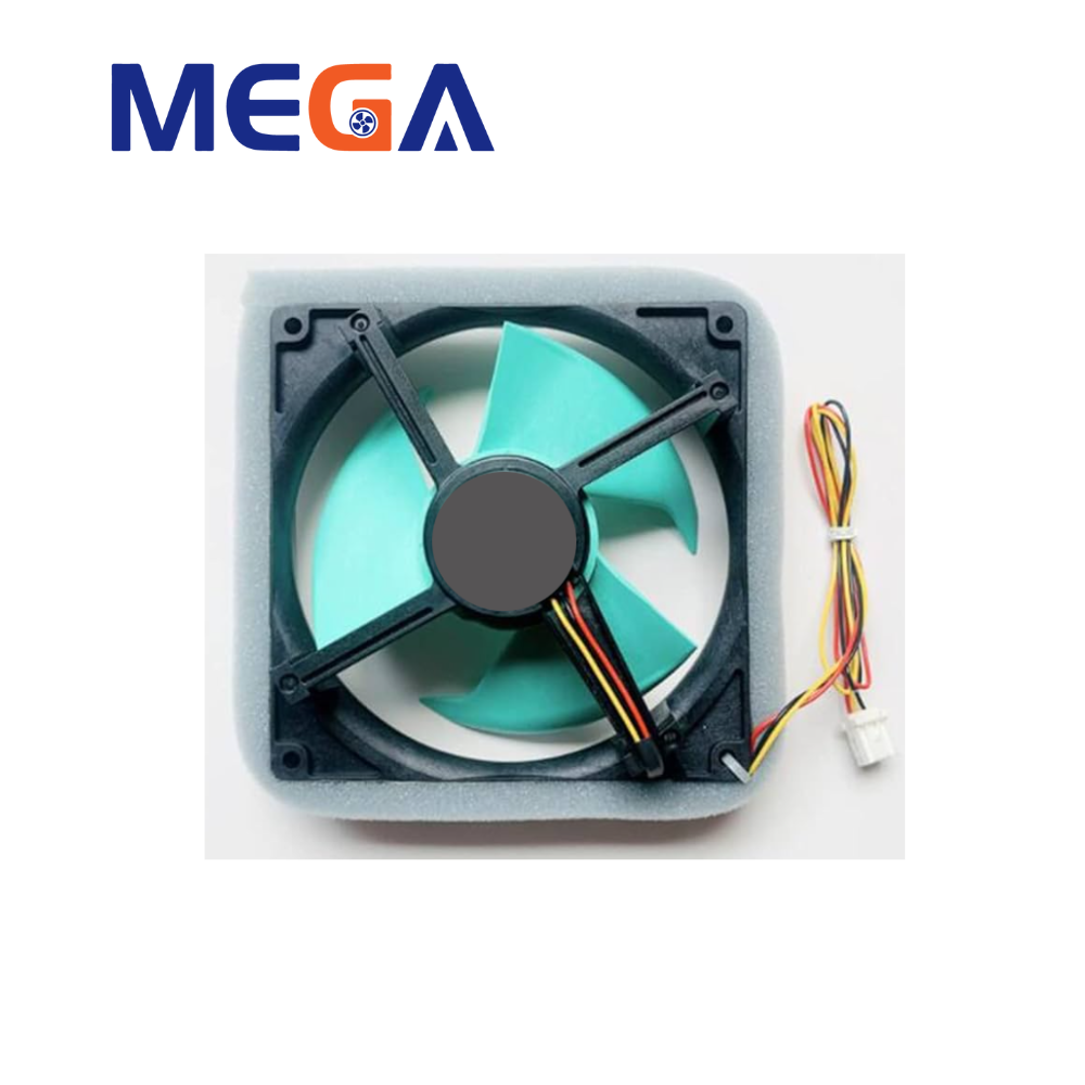 Mega Custom Waterproof Efficient 12v 125x125x38mm Brushless Cooling Fan For Computer Server Household Appliance Telecommunications Equipment