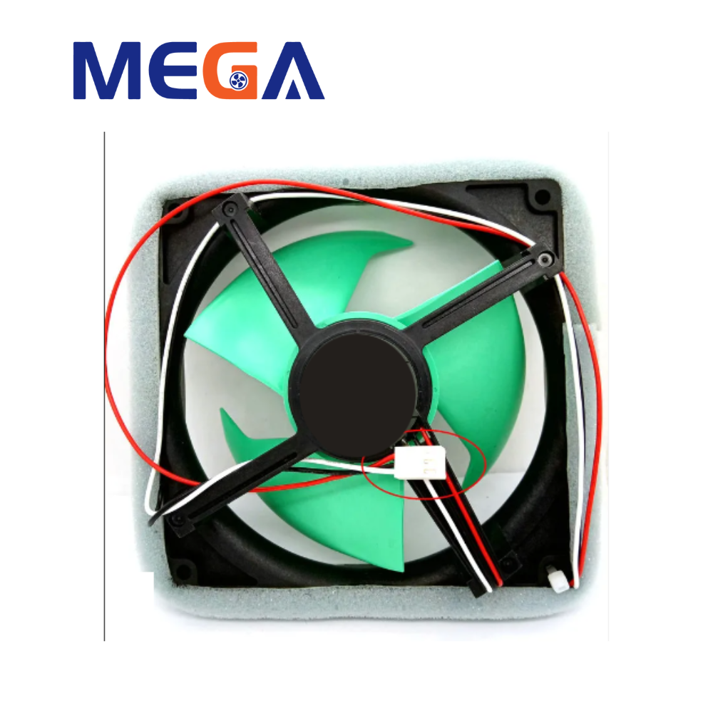 Mega Custom Waterproof Efficient 12v 125x125x38mm Brushless Cooling Fan For Computer Server Household Appliance Telecommunications Equipment