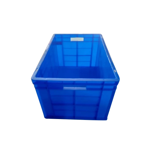 Blue 500X325X250Mm Plastic Crate