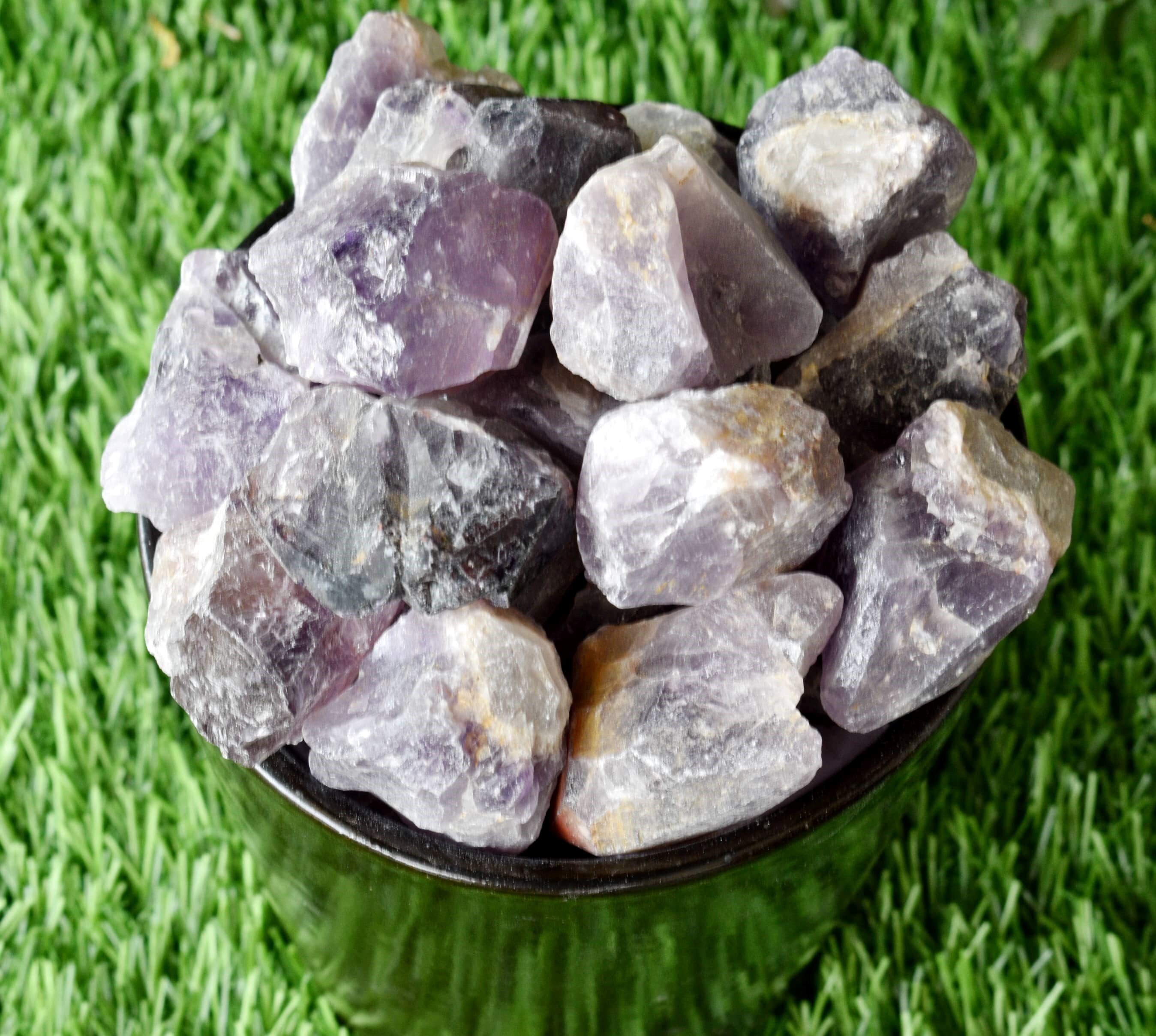 Amethyst Rough Crystal - 1 Inch Natural Form, Unique Patterns | Grade Aaa, Unpolished Beauty