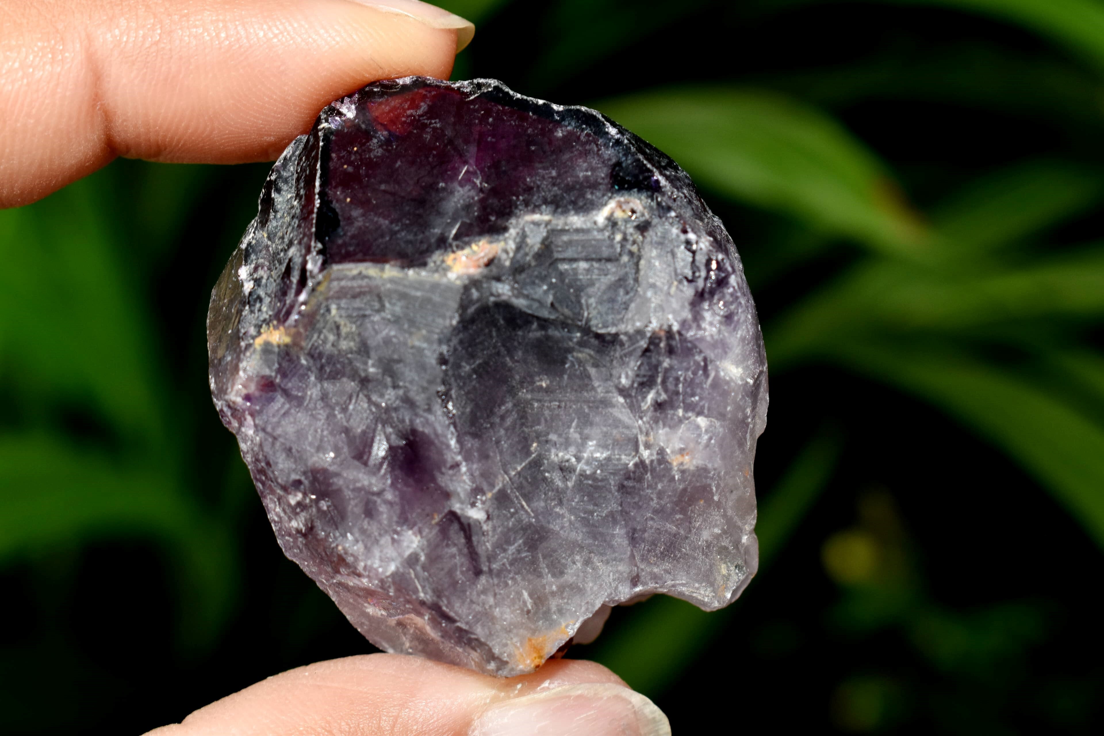 Amethyst Rough Crystal - 1 Inch Natural Form, Unique Patterns | Grade Aaa, Unpolished Beauty