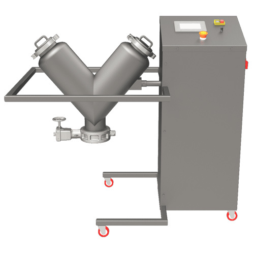 Pharmaceutical V Blender Machine - Stainless Steel 500-1000 Kilograms Capacity | Manual Control Efficient Powder Mixing Custom Automation Solutions Easy Maintenance Versatile Applications