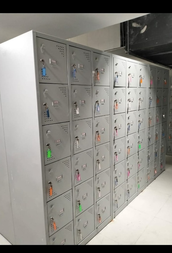 Staff Storage Locker - Iron, Standard Size, All Colors Available | Easy Installation, Space-Saving, Non-Corrosive, Rigid Build, 1 Year Warranty
